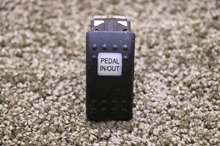 USED RV PEDAL IN / OUT DASH SWITCH FOR SALE