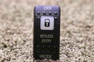 USED V8D1 LOCK / UNLOCK KEYLESS ENTRY DASH SWITCH RV PARTS FOR SALE