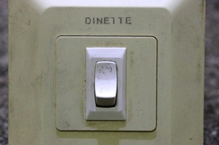 USED RV/MOTORHOME DINETTE SWITCH PANEL FOR SALE