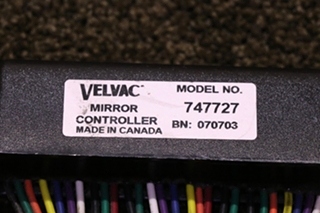 USED VELVAC 747727 MIRROR CONTROLLER RV PARTS FOR SALE
