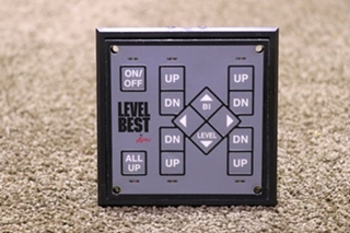 USED LEVEL BEST BY KWIKEE LEVELING TOUCH PAD RV PARTS FOR SALE