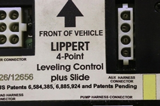 USED RV/MOTORHOME 175226/12656 LIPPERT 4-POINT LEVELING CONTROL PLUS SLIDE MODULE FOR SALE