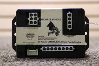 USED POWER GEAR LEVELING CONTROL 140-1229 RV PARTS FOR SALE
