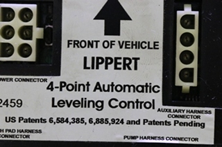 USED MOTORHOME 12459 LIPPERT 4 POINT AUTOMATIC LEVELING CONTROL MODULE FOR SALE
