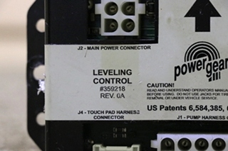 USED RV POWER GEAR 359218 LEVELING CONTROL MODULE FOR SALE