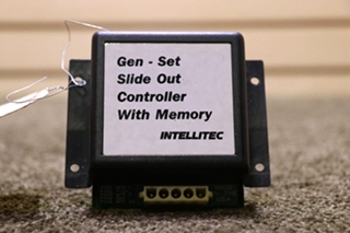 USED RV/MOTORHOME 00-00295-000 GEN-SET SLIDE OUT CONTROLLER WITH MEMORY BY INTELLITEC FOR SALE