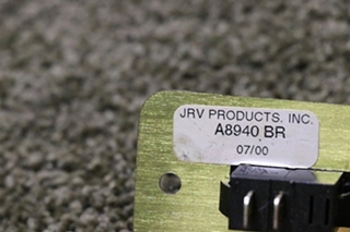 USED JRV BRASS SWITCH PANEL RV/MOTORHOME PARTS FOR SALE
