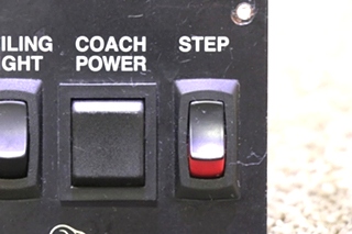 USED RV BEAVER FOUR SWITCH PANEL FOR SALE