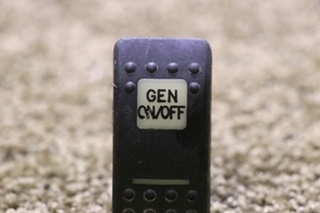 USED RV GEN ON / OFF V8D1 DASH SWITCH FOR SALE
