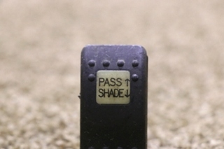 USED V8D1 PASS SHADE UP / DOWN DASH SWITCH RV PARTS FOR SALE