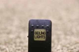 USED CEILING LIGHTS V1D1 DASH SWITCH MOTORHOME PARTS FOR SALE