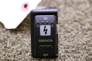 USED ON / OFF GENERATOR DASH SWITCH MOTORHOME PARTS FOR SALE