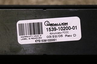 USED MEDALLION ANNUNCIATOR 1539-10200-01  RV/MOTORHOME PARTS FOR SALE