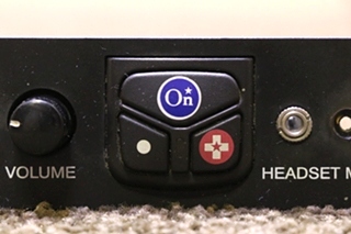 USED ONSTAR BUTTON PANEL WITH VOLUME SWITCH RV/MOTORHOME PARTS FOR SALE