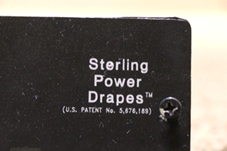 USED RV STERLING POWER DRAPES SWITCH PANEL 975128A FOR SALE
