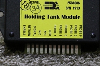 USED 2504086 EDA HOLDING TANK MODULE RV PARTS FOR SALE