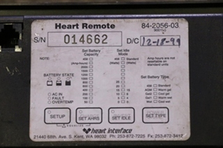 USED 84-2056-03 HEART INTERFACE HEART REMOTE PANEL RV PARTS FOR SALE