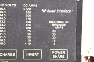 USED 84-2056-03 HEART INTERFACE HEART REMOTE PANEL RV PARTS FOR SALE