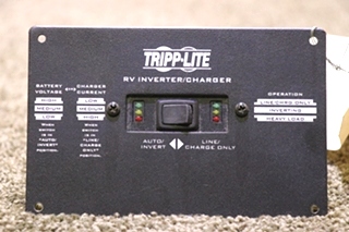 USED TRIPP LITE RV INVERTER / CHARGER PANEL RV/MOTORHOME PARTS FOR SALE
