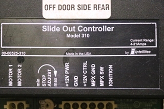 USED 00-00525-310 INTELLITEC SLIDE OUT CONTROLLER MODEL 310 RV PARTS FOR SALE