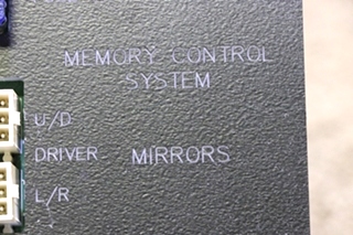 USED RV MD111 MEMORY CONTROL SYSTEM FOR SALE
