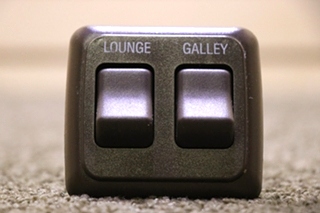 USED BROWN LOUNGE / GALLEY SWITCH PANEL RV PARTS FOR SALE