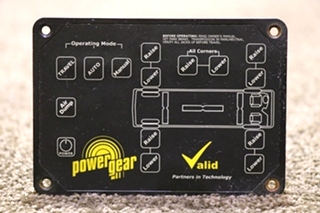 USED MOTORHOME VALID VTL02A008-1 POWER GEAR LEVEL CONTROLLER TOUCH PAD FOR SALE