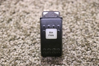 USED R H FAN VED1 DASH SWITCH MOTORHOME PARTS FOR SALE