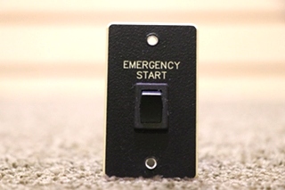 USED MOTORHOME EMERGENCY START SWITCH PANEL FOR SALE