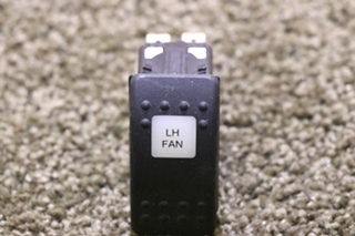 USED LEFT HAND FAN DASH SWITCH RV/MOTORHOME PARTS FOR SALE