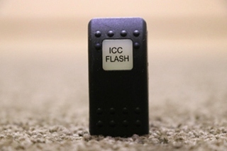 USED V2D1 ICC FLASH DASH SWITCH RV/MOTORHOME PARTS FOR SALE