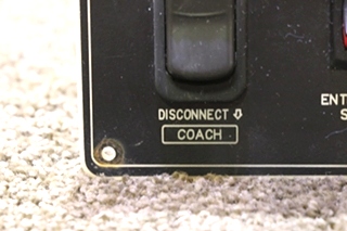 USED RV BATTERY DISCONNECT CONTROL SWITCH PANEL FOR SALE