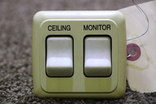 USED MOTORHOME CEILING AND MONITOR SWITCH PANEL FOR SALE