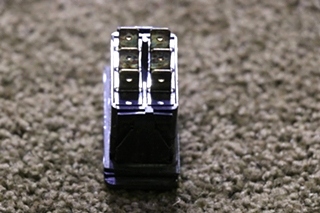 USED VDD1 BLACK ROCKER SWITCH RV/MOTORHOME PARTS FOR SALE