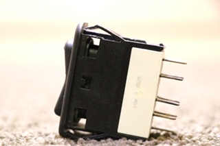 USED BLACK ROCKER BATTERY DASH SWITCH MOTORHOME PARTS FOR SALE