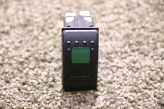 USED RV V1D1 GREEN LIGHT DASH SWITCH FOR SALE