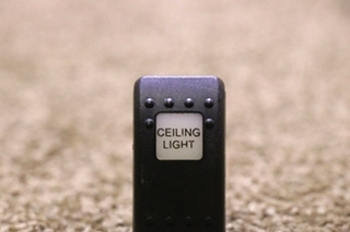 USED RV/MOTORHOME CEILING LIGHT DASH SWITCH V4D1 FOR SALE
