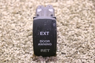 USED EXT / RET DOOR AWNING ROCKER DASH SWITCH MOTORHOME PARTS FOR SALE