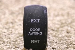 USED EXT / RET DOOR AWNING ROCKER DASH SWITCH MOTORHOME PARTS FOR SALE