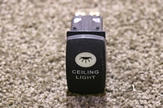 USED V2D1 CEILING LIGHT DASH SWITCH RV/MOTORHOME PARTS FOR SALE