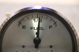 USED RV 3 IN 1 FUEL / TEMP / OIL DASH GAUGE 945375 FOR SALE