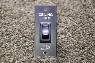 USED RV/MOTORHOME RB911 BEAVER CEILING LIGHT SWITCH PANEL FOR SALE