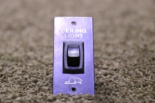 USED RV/MOTORHOME RB911 BEAVER CEILING LIGHT SWITCH PANEL FOR SALE