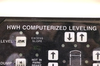 USED HWH COMPUTERIZED LEVELING AP8444 TOUCH PAD RV PARTS FOR SALE