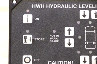 USED RV AP10215 HWH HYDRAULIC LEVELING TOUCH PAD FOR SALE