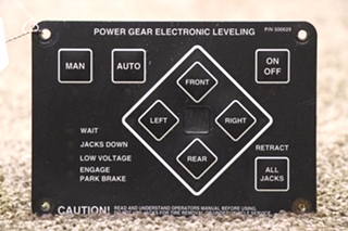 USED MOTORHOME 500629 POWER GEAR ELECTRONIC LEVELING TOUCH PAD FOR SALE
