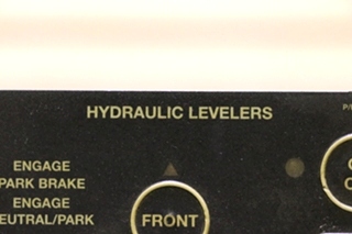 USED RV/MOTORHOME POWER GEAR HYDRAULIC LEVELERS 500535 TOUCH PAD FOR SALE