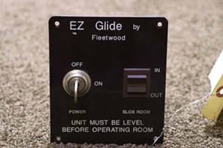 USED EZ GLIDE BY FLEETWOOD SLIDE OUT CONTROL PANEL RV PARTS FOR SALE