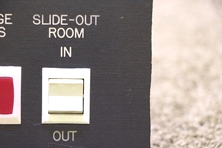 USED SLIDE-OUT ROOM & STORAGE LIGHTS SWITCH PANEL MOTORHOME PARTS FOR SALE