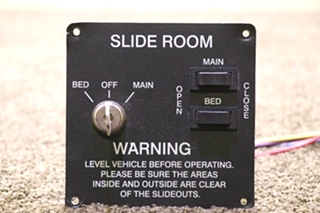 USED JRV PRODUCTS A3242BL SLIDE ROOM CONTROL PANEL RV/MOTORHOME PARTS FOR SALE